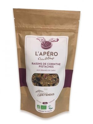 L'apéro croustillant raisins (120g) 	