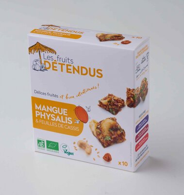 Délice fruités - mangue – physalis & feuilles de cassis