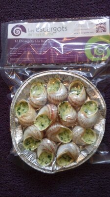 12 escargots à la bourguignonne
