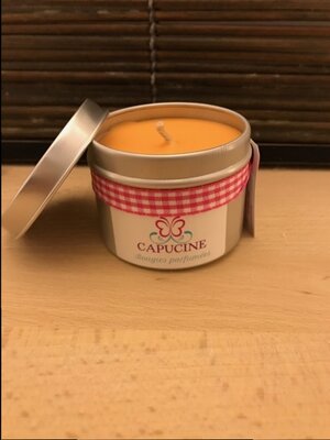 Bougie naturelle parfumée anti tabac tropical