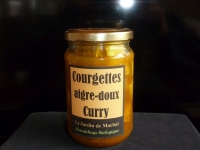 Courgettes aigre-doux curry