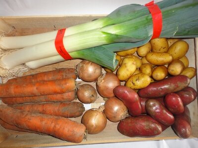 Panier de légumes pdt