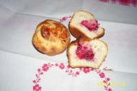 Lot de 5 mini brioches à la confitu