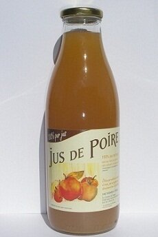 Jus de poire, 100% pur jus - ( 3 x 1l)