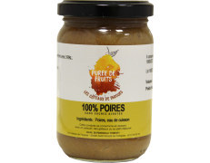 Purée de fruit-100% poire-220g