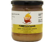 Purée de fruit-pomme/cannelle - 430g