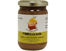 Purée de fruit-pomme/vanille - 430g