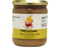 Purée de fruit-poire/cannelle - 430