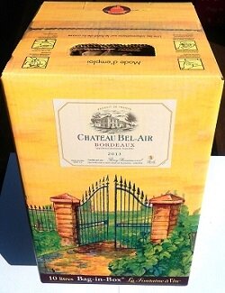 Bordeaux rouge 2022 en fontaine 5l