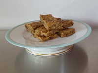 5 barres de cereales aux raisins secs et myrtilles, sesame, lin et tournesol