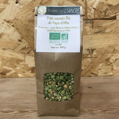 Pois cassés bio