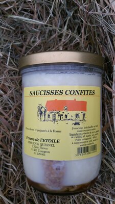Saucisses confites