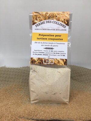 Préparation pour tartines craquantes