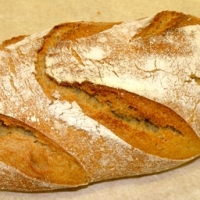 Pain complet bio au deux épeautres farine t110