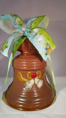 ! paques ! grde cloche lait bio 15,5