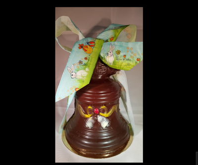 ! paques ! grde cloche noire bio 15,