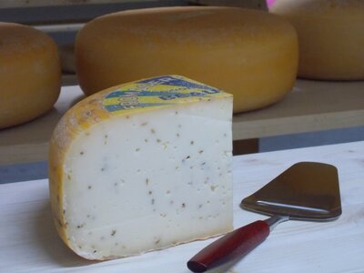 Gouda de vache avec cumin, 450-550gr