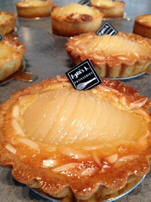 Tartelettes poire-amandine x 2