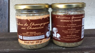 Fondue de champignons au chaource