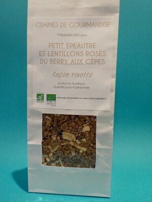 P. epeautre et lentilles vertes d'auvergne ch