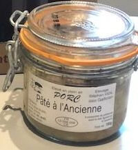 Bm pâté à l'ancienne pur porc plein