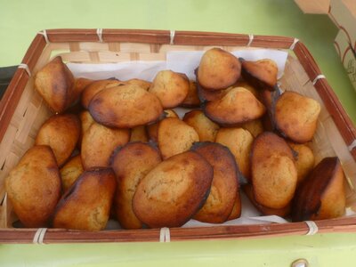 Madeleines au miel