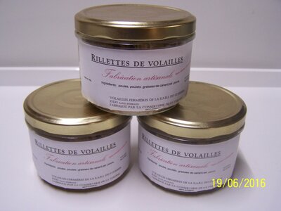 Rillettes 100% volaille