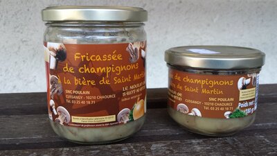 Fricassee a la biere de st-martin 350 g