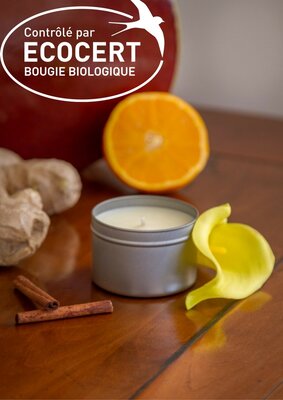 Bougie bio sensualité
