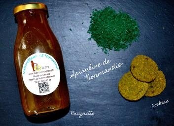 Vinaigrette bio à la spiruline de normandie 25 cl