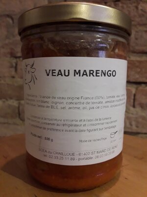 Veau marengo 800g