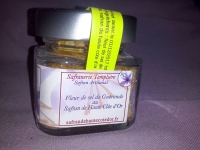 Fleur de sel de guérande au safran de haute cote d'or