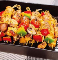 Brochette au curry