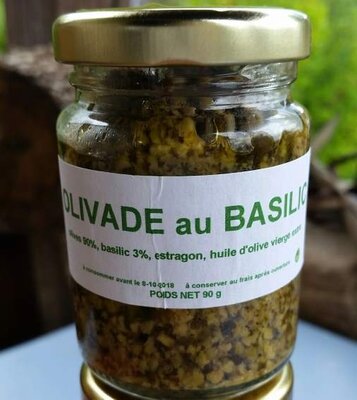 Olivade au basilic