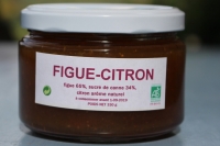 Confiture figue citron ''bio''