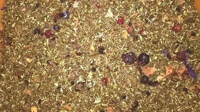 Rooibos vert fruits de la forêt