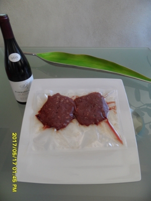 Steaks hachés , certifié par fr-bi