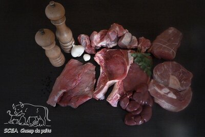 Veau bio- colis 3kg