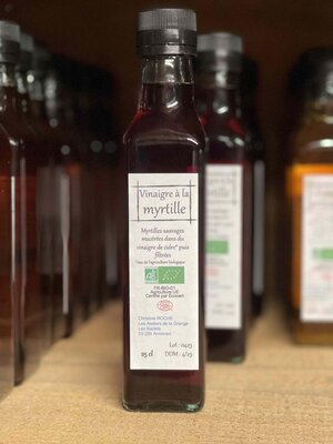 Vinaigre à la myrtille sauvage