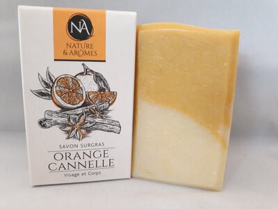 Savon orange-cannelle