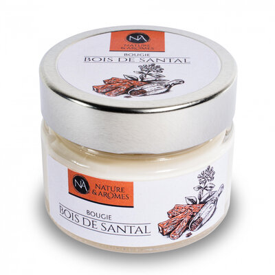 Bougie bois de santal