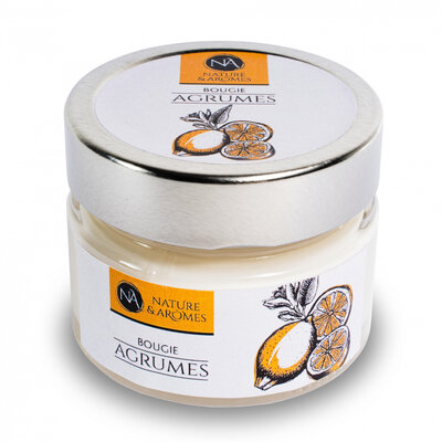 Bougie agrumes