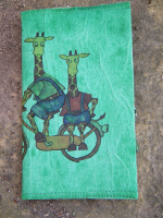 Petit cahier couverture en paper fabric