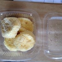 Boite de 4 petits fromages de chevre pané