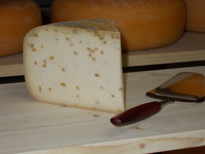Gouda de chèvre fenugrec, 270-330gr