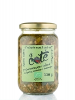 Préparation pour taboulé courgette amandes et balsamique