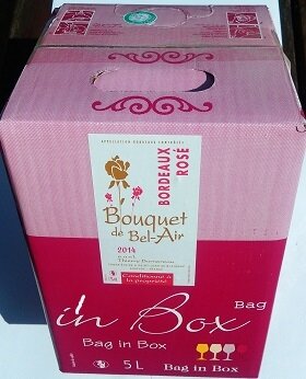 Bordeaux rosé 2025 en fontaine 5l
