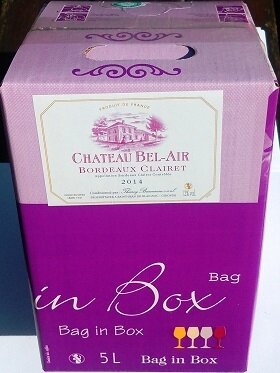 Bordeaux clairet en fontaine 3l