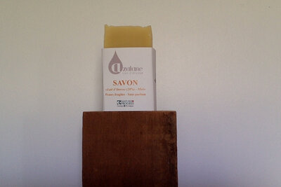 Savon peaux frag. lait d'ânesse mie