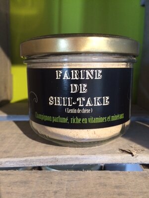 Farine de shii-také déshydraté